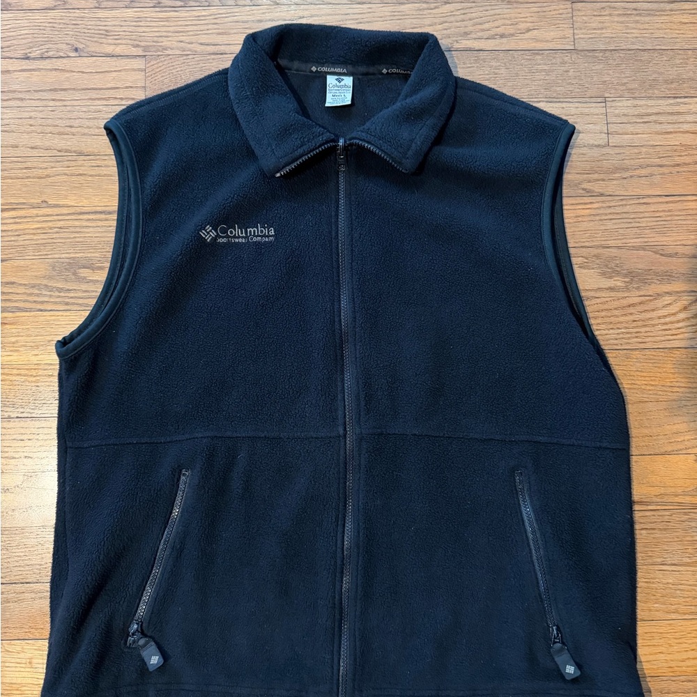 Vintage 90s Columbia Fleece Vest Men’s XL (Fall ’99) Made in USA